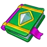 Iconiță Activități Spinmama Casino, carte verde cu diamant